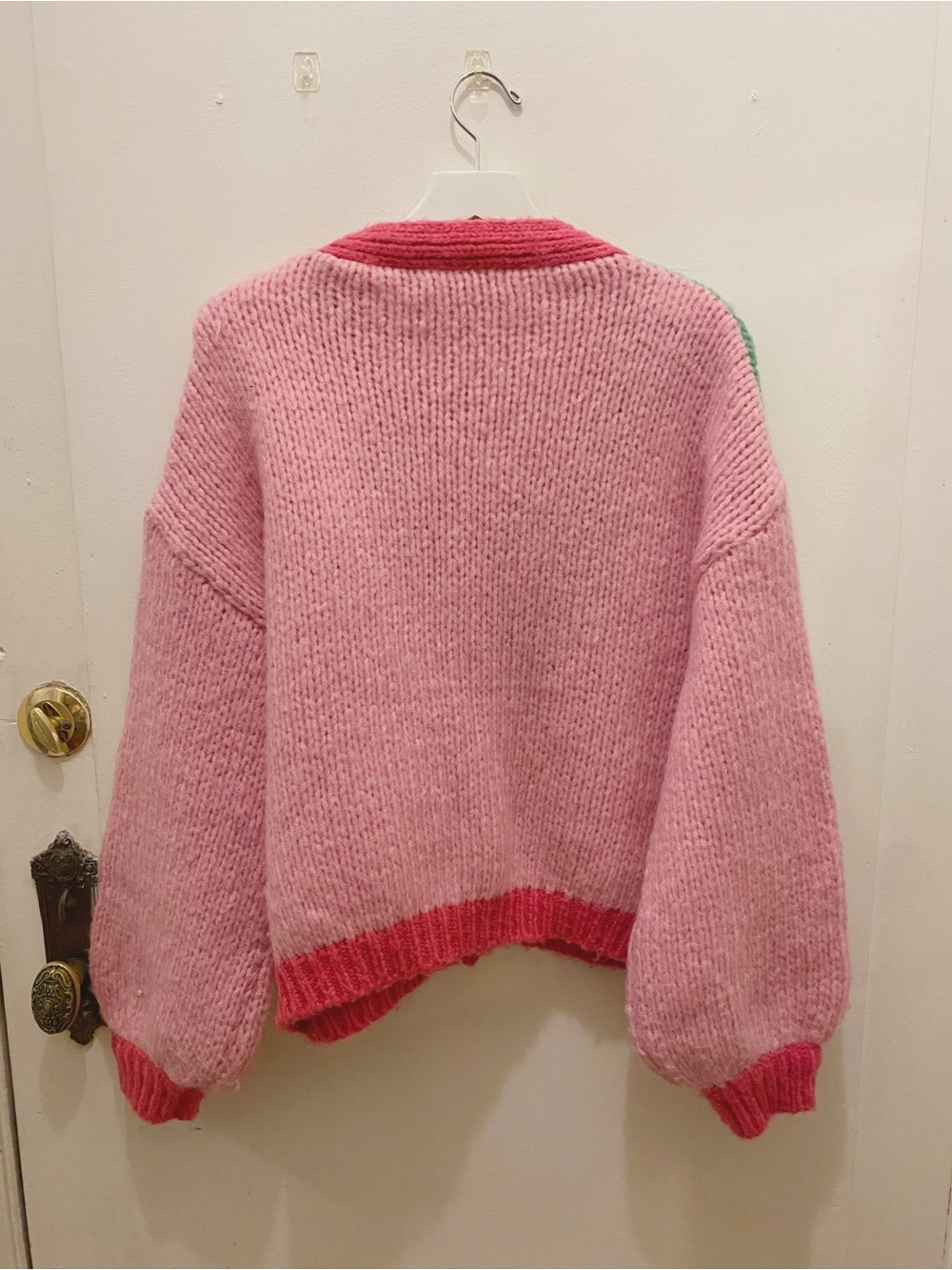 JW Anderson Pink Gradient Knit Cardigan - Picture 4 of 4